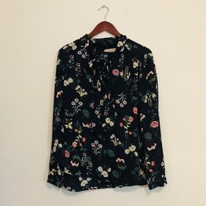 Floral blouse from Loft